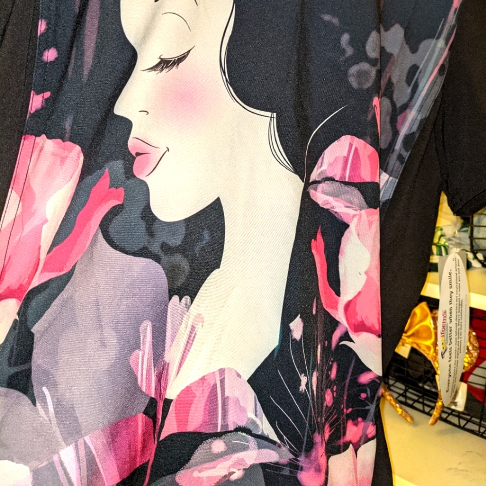 Disney Cherokee Snow White Scrub Top - Picture 3 of 13